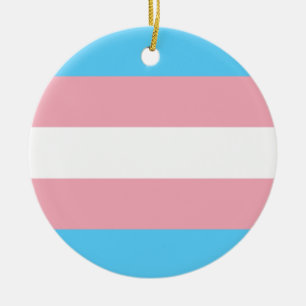 Transgender Pride Flag - LGBT-regenboog Keramisch Ornament