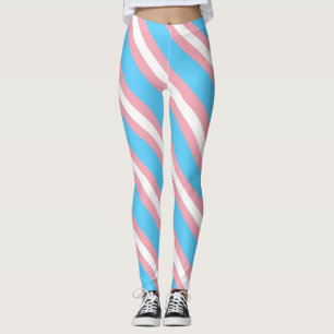 Transgender Pride Flag - LGBT-regenboog Leggings