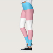 Transgender Pride Flag - LGBT-regenboog Leggings (Links)