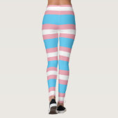 Transgender Pride Flag - LGBT-regenboog Leggings (Achterkant)