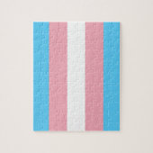 Transgender Pride Flag - LGBT-regenboog Legpuzzel (Verticaal)