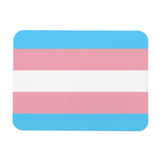 Transgender Pride Flag - LGBT-regenboog Magneet (Horizontaal)