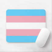 Transgender Pride Flag - LGBT-regenboog Muismat (Met muis)