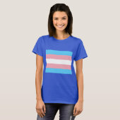 Transgender Pride Flag - LGBT-regenboog T-shirt (Voorkant volledig)