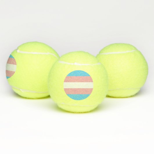 Transgender Pride Flag - LGBT-regenboog Tennisballen (Multi)