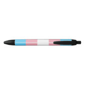 Transgender Pride Flag - LGBT-regenboog Zwarte Inkt Pen (Achterkant)