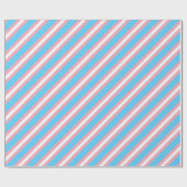 Transgender Pride Flag - LGBT Trans Rainbow Cadeaupapier (Vlak)