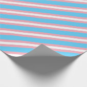 Transgender Pride Flag - LGBT Trans Rainbow Cadeaupapier (Hoek)