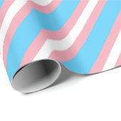 Transgender Pride Flag - LGBT Trans Rainbow Cadeaupapier (Rol Hoek)