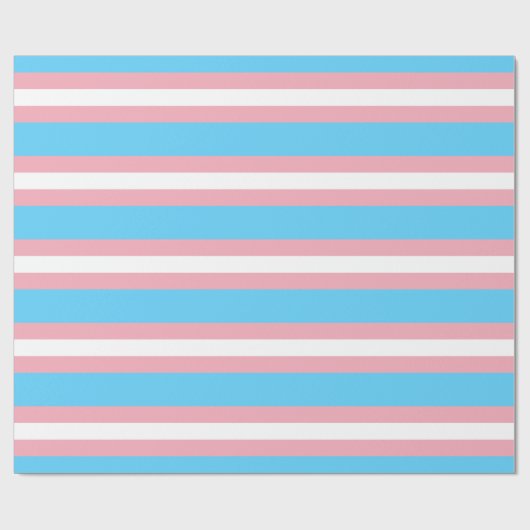 Transgender Pride Flag - LGBT Trans Rainbow Cadeaupapier (Vlak)