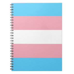 Transgender Pride Flag - LGBT Trans Rainbow Notitieboek