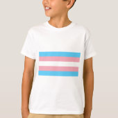 Transgender Pride Flag - LGBT Trans Rainbow T-shirt (Voorkant)