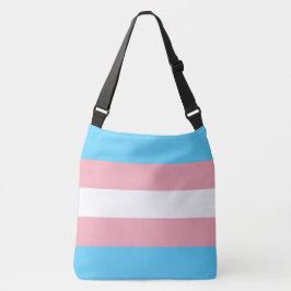 Transgender Pride Flag LGBTQ+ All-Over Print Crossbody Tas