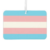 Transgender Pride Flag Luchtverfrisser (Achterkant)
