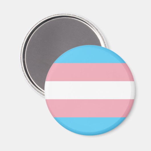 Transgender Pride Flag Magneet (Voorkant / Achterkant)
