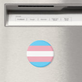 Transgender Pride Flag Magneet (Insitu (Vaatwasser))