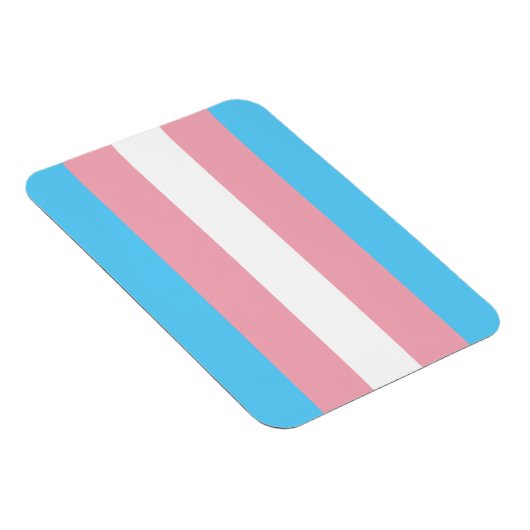 Transgender Pride Flag Magneet (Rechterzijde)