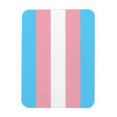 Transgender Pride Flag Magneet (Verticaal)