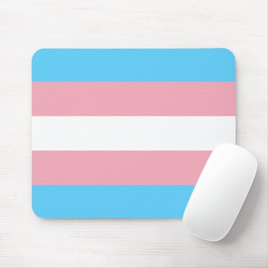 Transgender Pride Flag Muismat (Met muis)