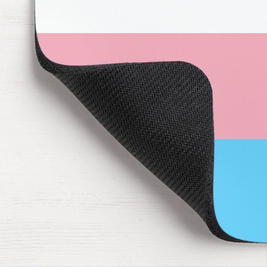 Transgender Pride Flag Muismat (Hoek)
