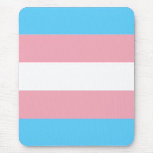 Transgender Pride Flag Muismat (Voorkant)