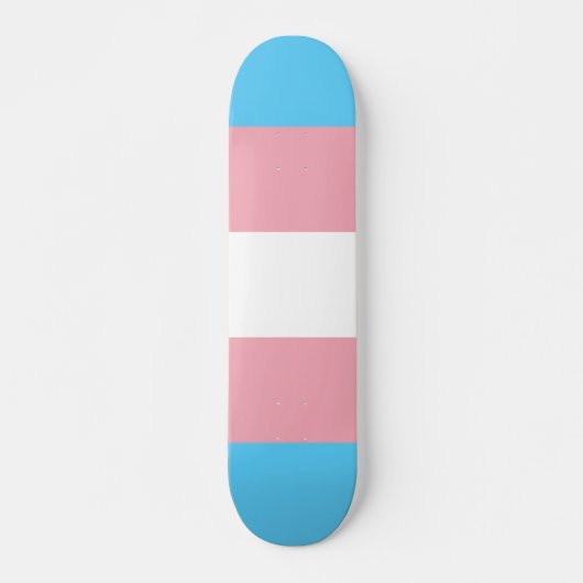 Transgender Pride Flag Persoonlijk Skateboard (Voorkant)
