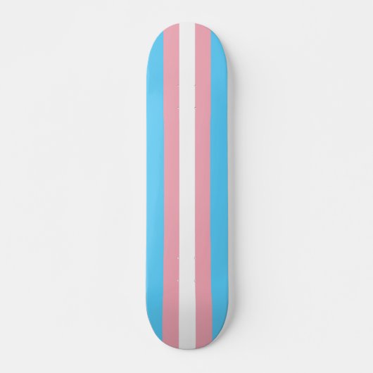Transgender Pride Flag Persoonlijk Skateboard (Voorkant)