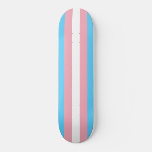 Transgender Pride Flag Persoonlijk Skateboard (Voorkant)