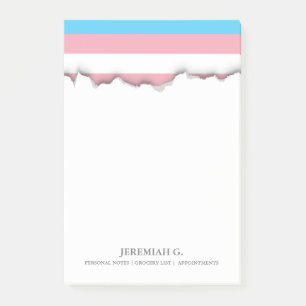 Transgender Pride Flag Post-it® Notes