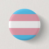 Transgender Pride Flag Ronde Button 3,2 Cm (Voorkant)