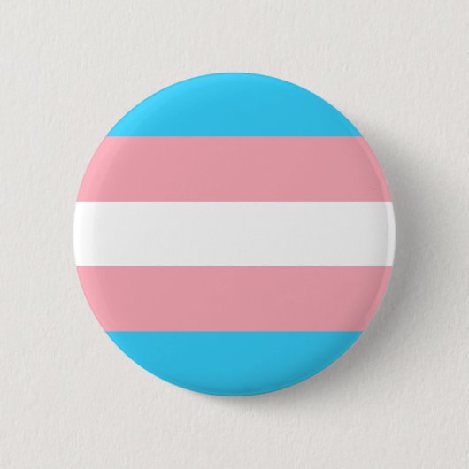 Transgender Pride Flag Ronde Button 5,7 Cm (Voorkant)