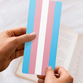Transgender Pride Flag Roze Blauw Bladwijzer