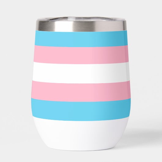 Transgender Pride Flag Schattige gepersonaliseerd (Achterkant)
