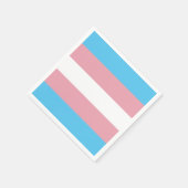 Transgender Pride Flag Servet (Hoek)