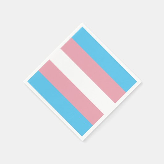 Transgender Pride Flag Servet (Hoek)