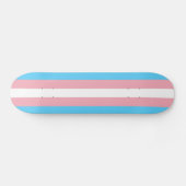 Transgender Pride Flag Skateboard (Horizontaal)
