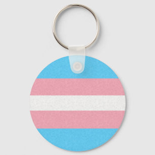 Transgender Pride Flag Sleutelhanger