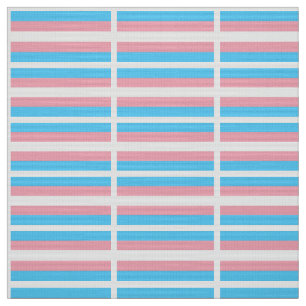 Transgender Pride Flag Stof