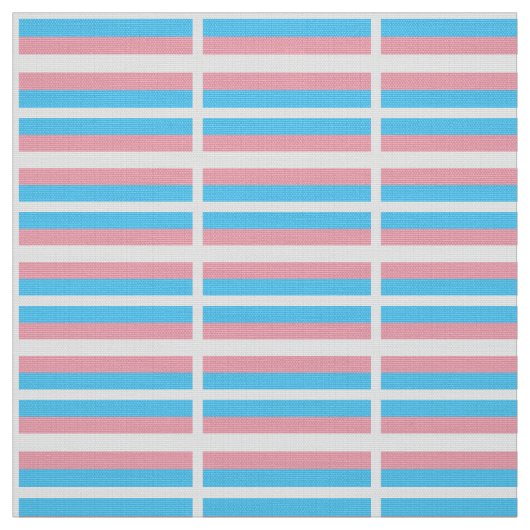 Transgender Pride Flag Stof (Swatch)