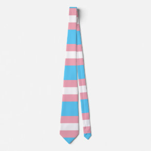 Transgender Pride Flag Stropdas