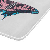 Transgender Pride Flag Swallowtail Butterfly Snijplank (Hoek)