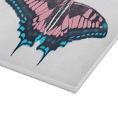 Transgender Pride Flag Swallowtail Butterfly Snijplank (Hoek)