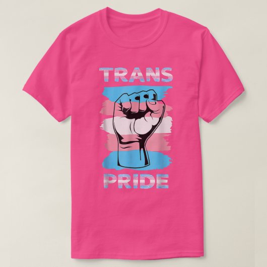 Transgender Pride Flag Trans Pride  T-shirt (Design voorkant)