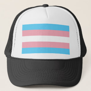 Transgender Pride Flag Trucker Pet