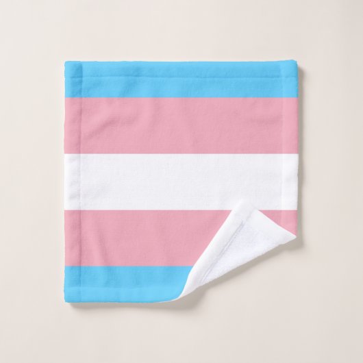 Transgender Pride Flag Washandje (Wasdoekje)