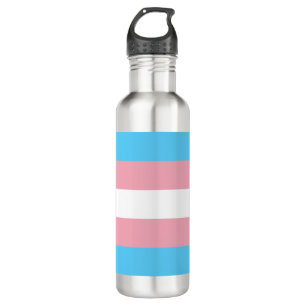 Transgender Pride Flag Waterfles