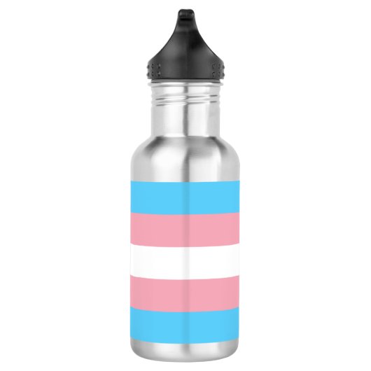 Transgender Pride Flag Waterfles (Rechts)