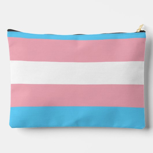 Transgender pride flag with text etui (Achterkant)