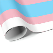 Transgender pride flag Wrapping Paper Cadeaupapier (Rol Hoek)