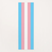 Transgender Pride Flag Yogamat (Voorkant)